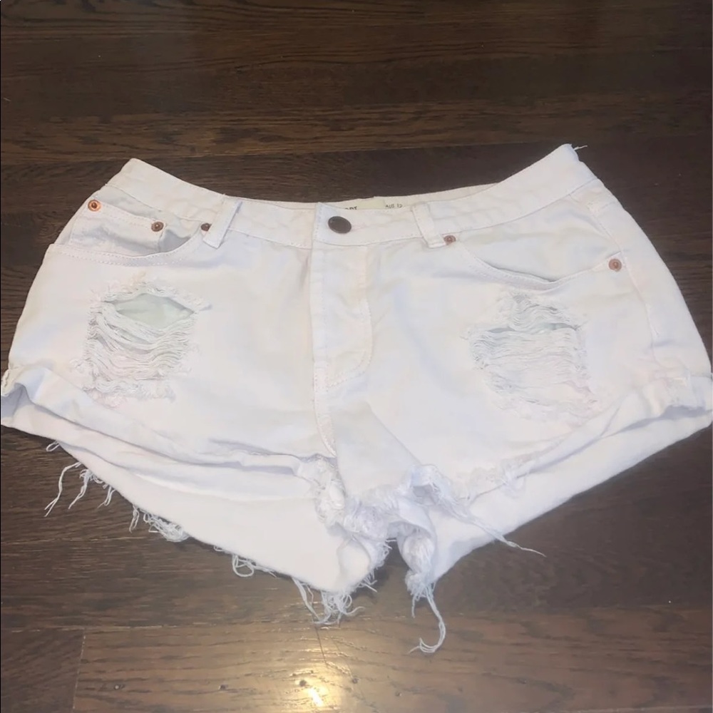 Cotton on jean shorts